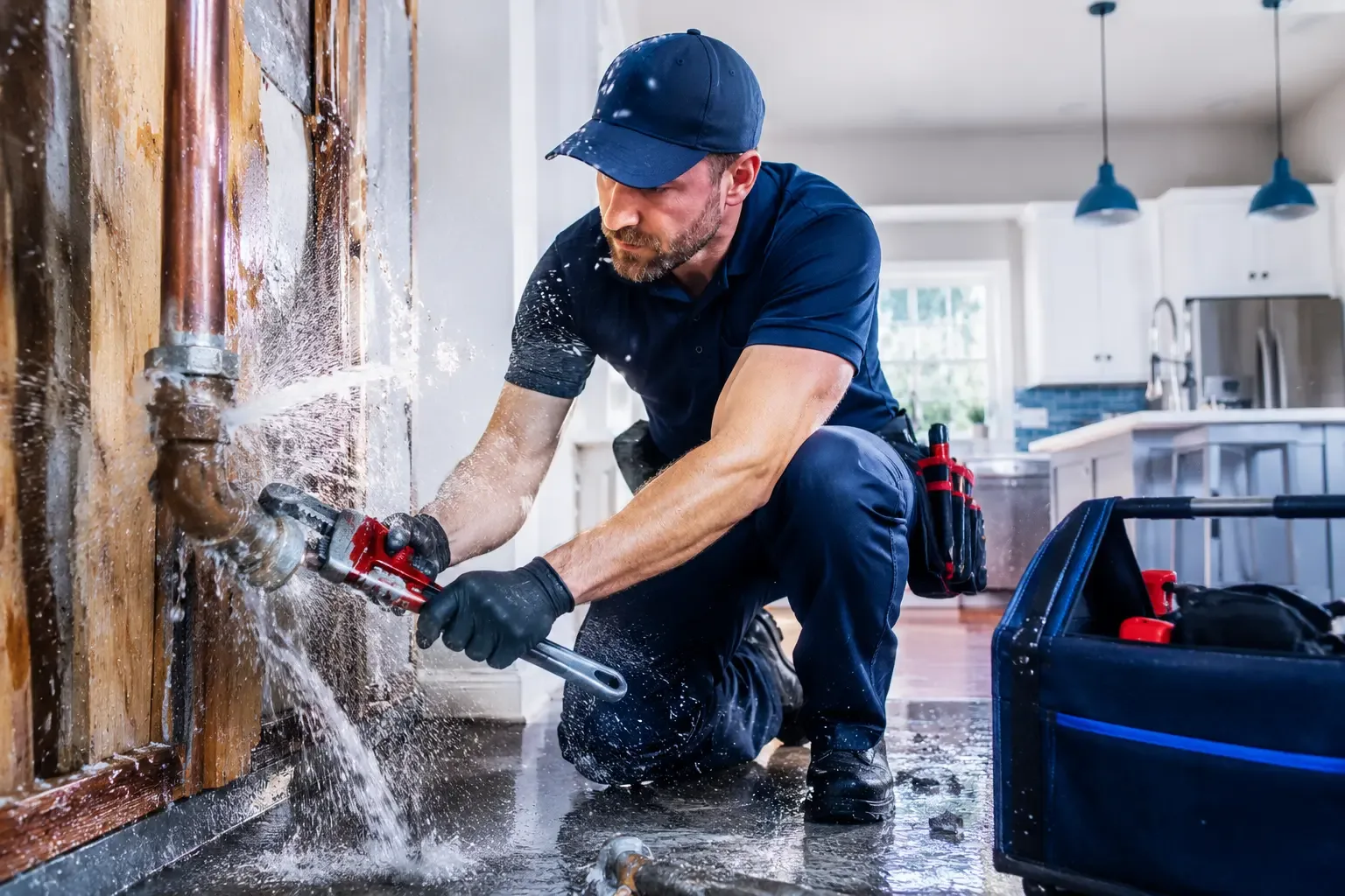 Local emergency pipe repair professionals in Roderfield, WV